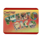 プエルトリコ磁石 マグネット (横)