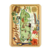 プエルトリコ磁石 マグネット (縦)