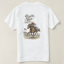 プエルトリコ競馬 Tシャツ