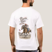 プエルトリコ競馬 Tシャツ (裏面)
