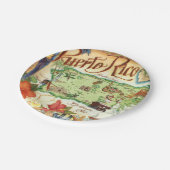 プエルトリコ紙プレート ペーパープレート (アングル)