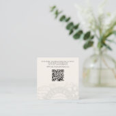 プエルトリコ結婚パスポートQR エンクロージャーカード (スタンド正面)