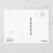 プエルトリコ観測所 ポストカードXI ポストカード (裏面)