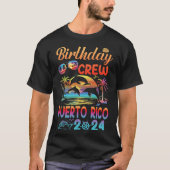 プエルトリコ誕生日トリップバケーション2024マッチングG Tシャツ (正面)