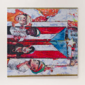 プエルトリコ通りアート ジグソーパズル (横)