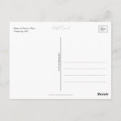 プエルトリコ遺跡 ポストカード (裏面)