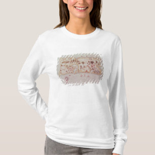 プエルトリコ1599年の島の地図 Tシャツ