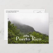 プエルトリコ・エルユンケ ポストカード (正面/裏面)
