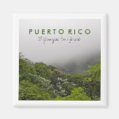 プエルトリコ・エルユンケ マグネット (正面)