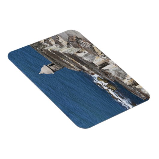 プエルトリコ、オールドサンフアン、エル・モーロのセクション マグネット (右側)