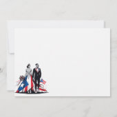 プエルトリコ カップル 結婚式招待状 招待状 (裏面)