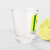 プエルトリコ・カレブラ国旗 ショットグラス (左)