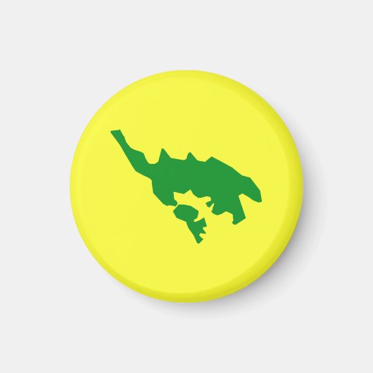 プエルトリコ・カレブラ国旗 マグネット (正面)