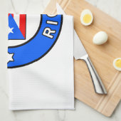 プエルトリコ キッチンタオル (四つ折り)