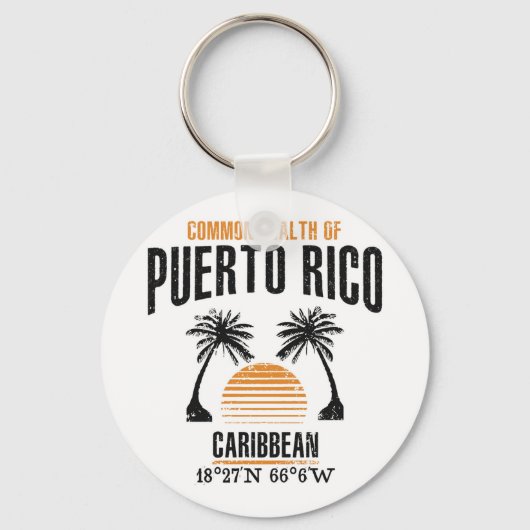 プエルトリコ キーホルダー (正面)