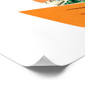 プエルトリコ、ギターを持った男 ポスター (角)