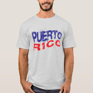 プエルトリコ グラフィックTシャツ ダストレス加工 Tシャツ