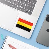 プエルトリコ・コアモ国旗 シール (ノートパソコンとiPhone)