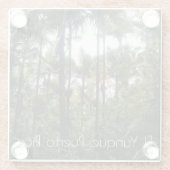 プエルトリコ・コースター ガラスコースター (裏面)