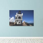 プエルトリコ、サンフアン、オールドサンフアン、エルモロ キャンバスプリント (インサイチュ (ウッドフロア))