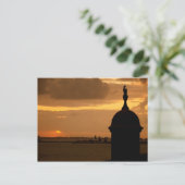 プエルトリコ – サンフアン – サンセット ポストカード (スタンド正面)