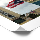 プエルトリコ・サンフアン ポスター (角)