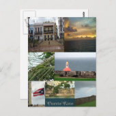 プエルトリコ・サンフアン ポストカード (正面/裏面)