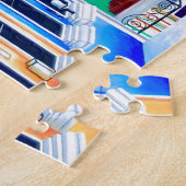 プエルトリコ ジグソーパズル (側面)