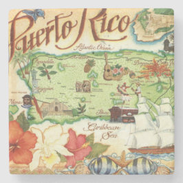 プエルトリコ ストーンコースター