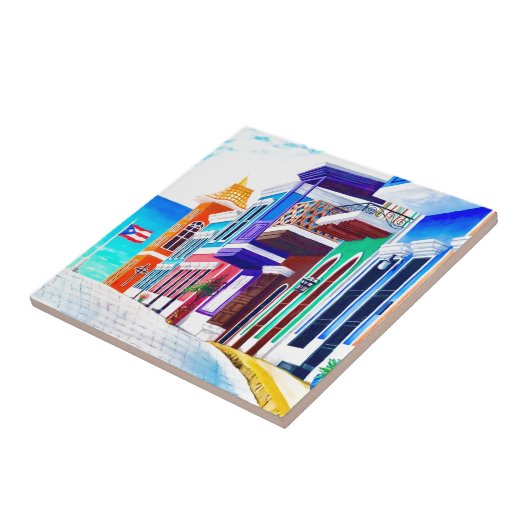 プエルトリコ タイル (側面)