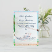 プエルトリコ ハンモック 旅行ポスター 招待状 (スタンド正面)