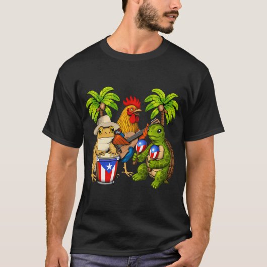 プエルトリコ パーティー Tシャツ (正面)