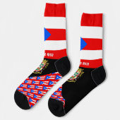 プエルトリコ,ファッション,プエルトリカ国旗,愛国心 ソックス (左)