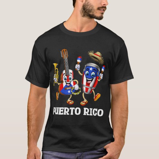 プエルトリコ フィエスタ Tシャツ (正面)