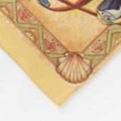 プエルトリコ フリースブランケット (角)