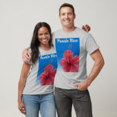 プエルトリコ フロル・デ・マガ 旅行ポスター Tシャツ (ユニセックス)