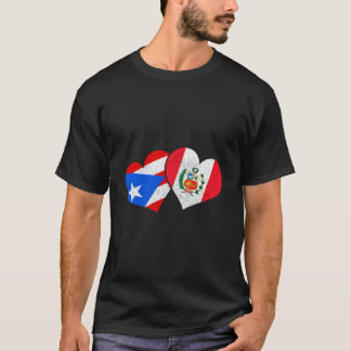 プエルトリコ ペルー 誇り 文化遺産 プエルトリコ人 ペルー人 Tシャツ