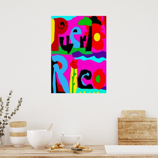 プエルトリコ ポスター (キッチン)