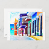 プエルトリコ ポストカード (正面/裏面)