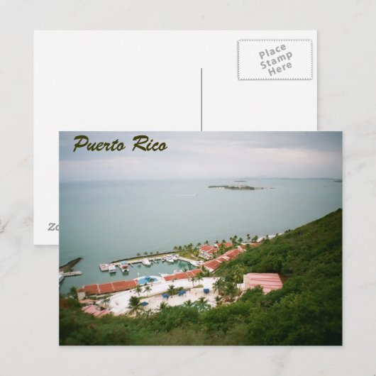 プエルトリコ ポストカード (正面/裏面)