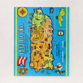 プエルトリコ ポストカード 16x20 ジグソーパズル (縦)