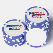 プエルトリコ ポーカーチップ (積み重ね)