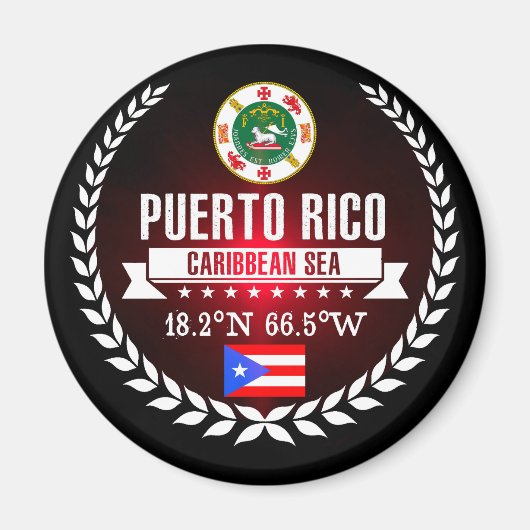 プエルトリコ マグネット (正面)