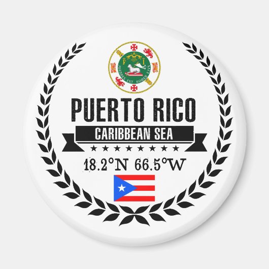 プエルトリコ マグネット (正面)