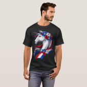 プエルトリコ ユニコーン Tシャツ (正面フル)