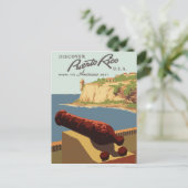 プエルトリコ・ヴィンテージ旅行 ポストカード (スタンド正面)