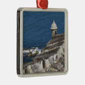 プエルトリコ、古いサンファンのEl Morroのセクション メタルオーナメント (右)