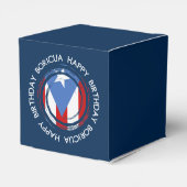 プエルトリコ：国旗のテーマ:誕生日ボリグア フェイバーボックス (裏面サイド)