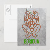 プエルトリコ – 女神 ポストカード (正面/裏面)