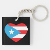 プエルトリコ 島の魔法 キーホルダー (裏面)